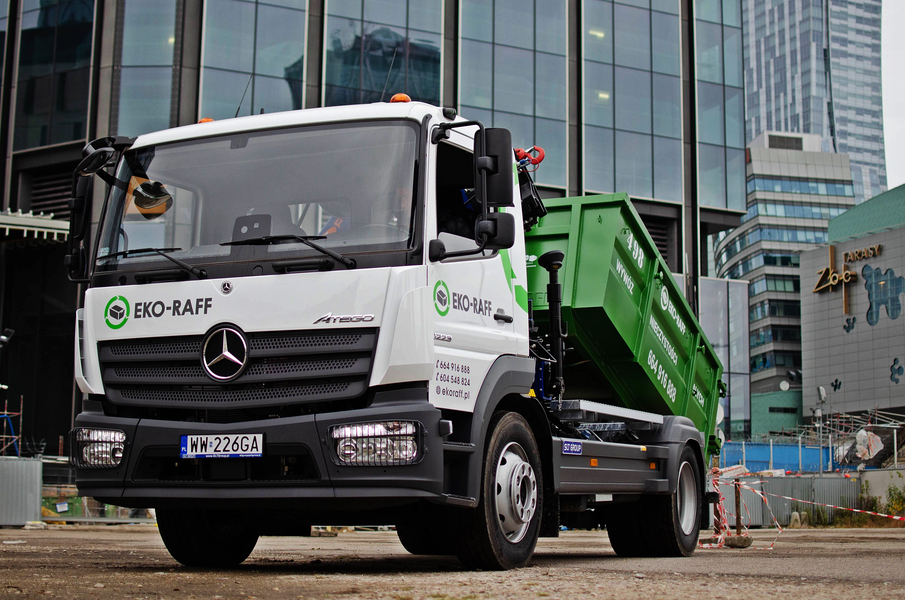 Zdjęcie na okładce dla EKO-RAFF Wywóz gruzu i wynajem kontenerów na gruz, śmieci, odpady budowlane | Warszawa